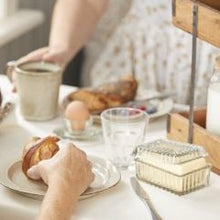 Afbeelding in Gallery-weergave laden, Glazen botervloot