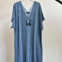 Afbeelding in Gallery-weergave laden, Badstof kaftan dress