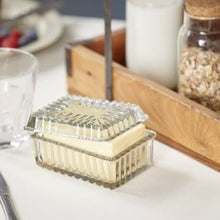 Afbeelding in Gallery-weergave laden, Glazen botervloot