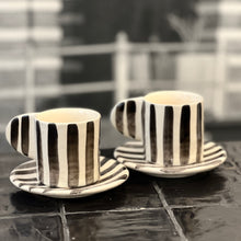 Afbeelding in Gallery-weergave laden, Kop en schotel streep