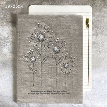Afbeelding in Gallery-weergave laden, Linnen notebook