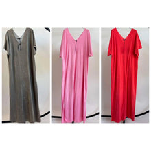 Afbeelding in Gallery-weergave laden, Badstof kaftan dress
