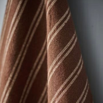 Theedoek bruin verschillend design