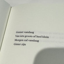 Afbeelding in Gallery-weergave laden, Dichtbundel Als je kunt dansen in de regen, bij mar

