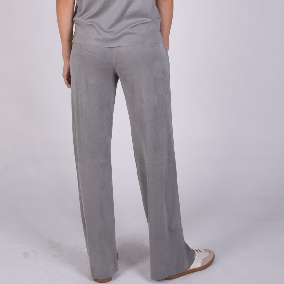 pantalon moongrey vegan suede