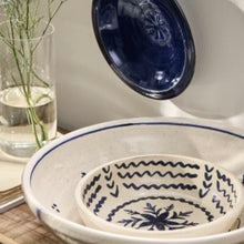 Afbeelding in Gallery-weergave laden, Schaal blauw wit

