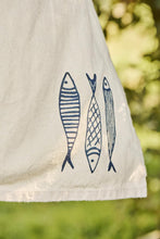 Afbeelding in Gallery-weergave laden, Theedoek vis blauw
