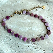 Afbeelding in Gallery-weergave laden, Hartjes armband
