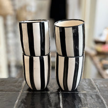 Afbeelding in Gallery-weergave laden, mok aardewerk streep

