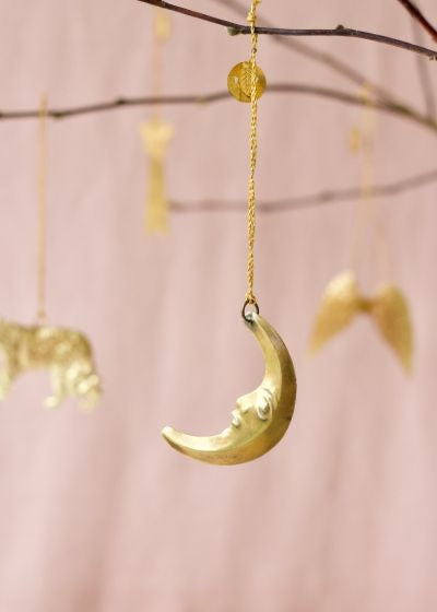 Maan hang ornament